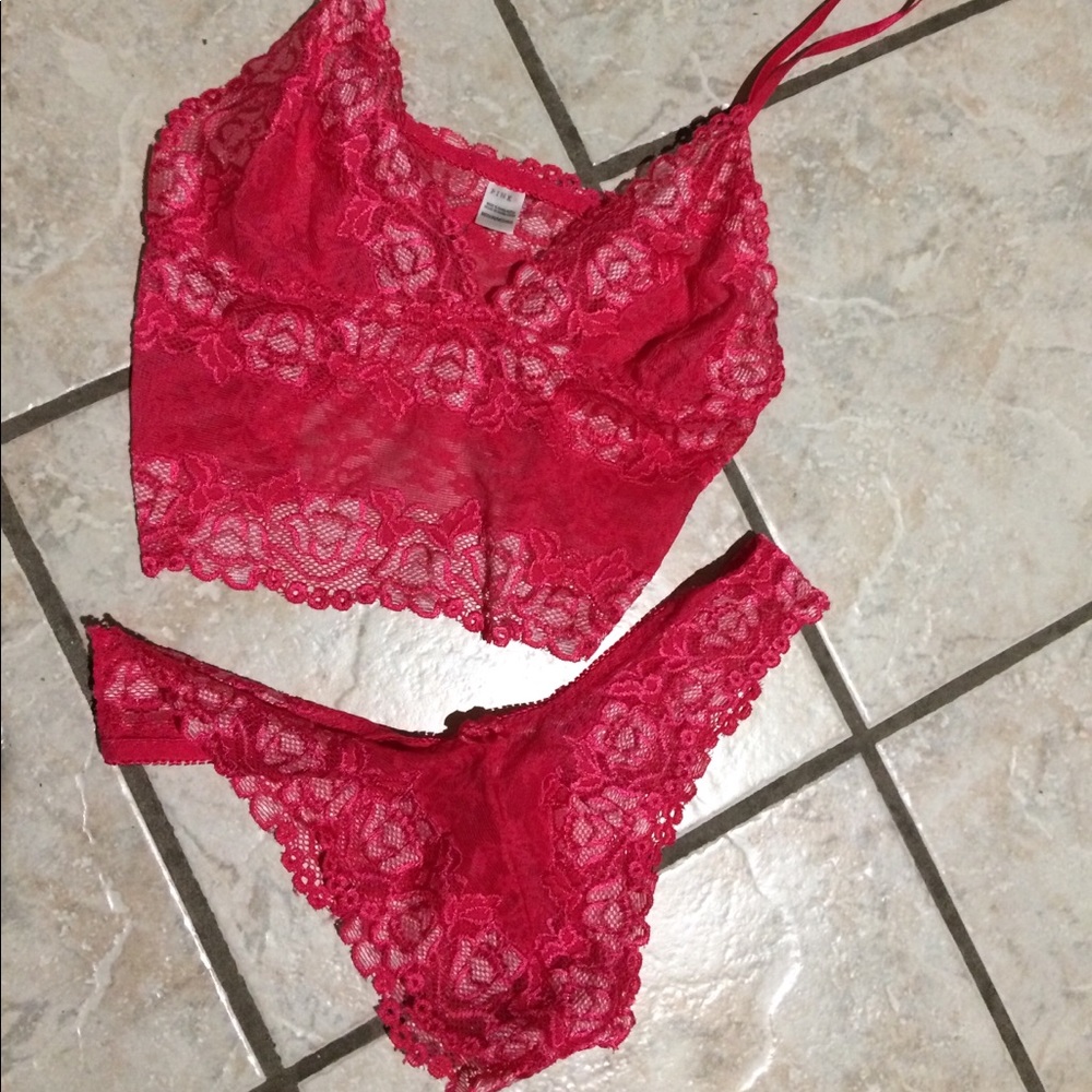 VICTORIA Secret PINK CAMMIE AND PANTIES